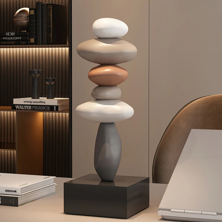 StoneBalance - Moderne stablet stenskulptur