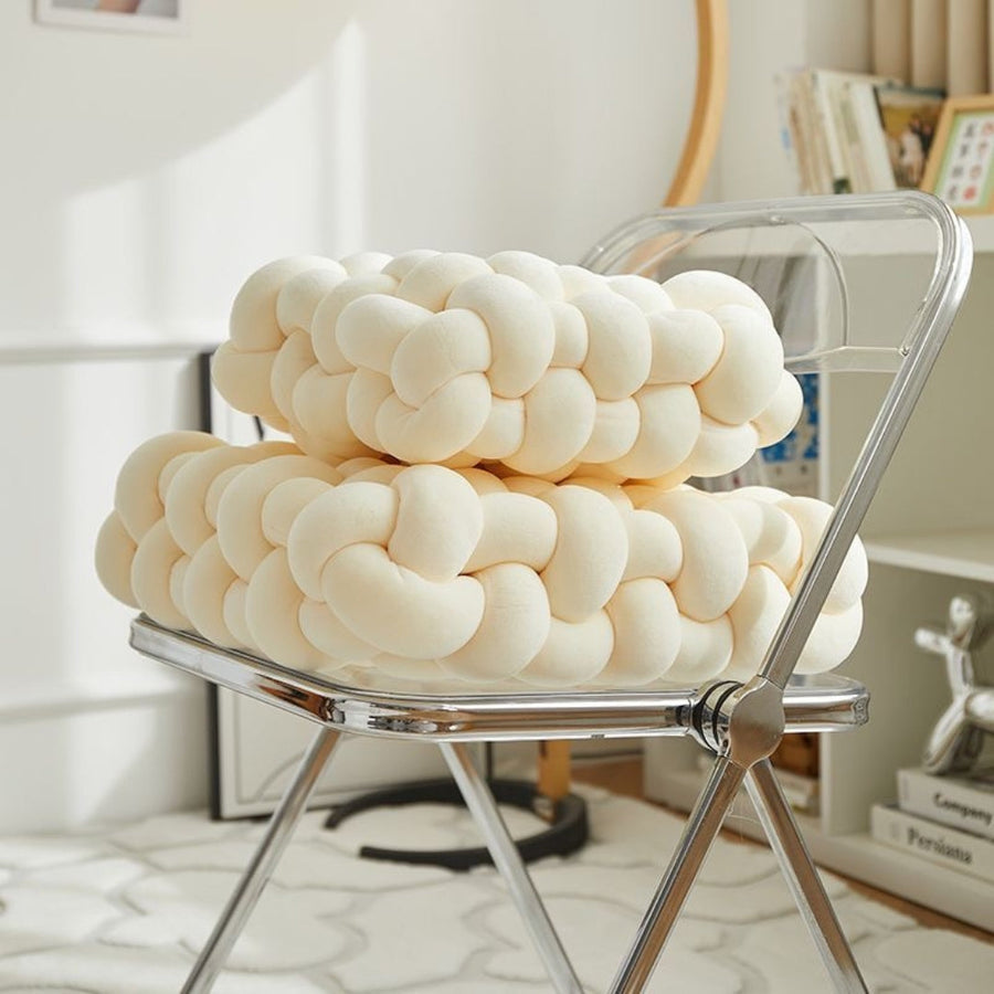CozyKnotted - Boho-knyttet pudepude