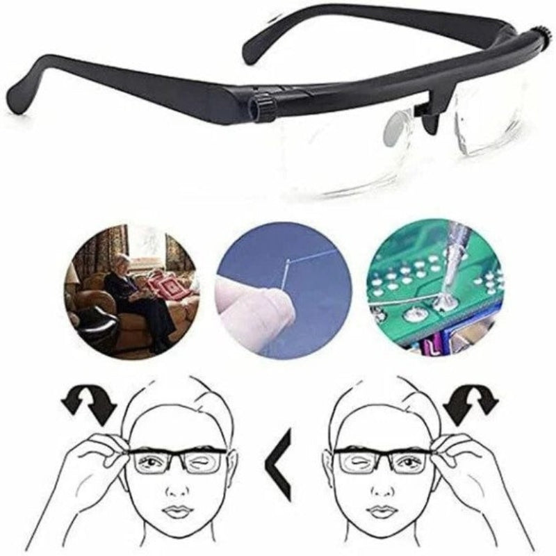 LuxeVision Justerbare Briller