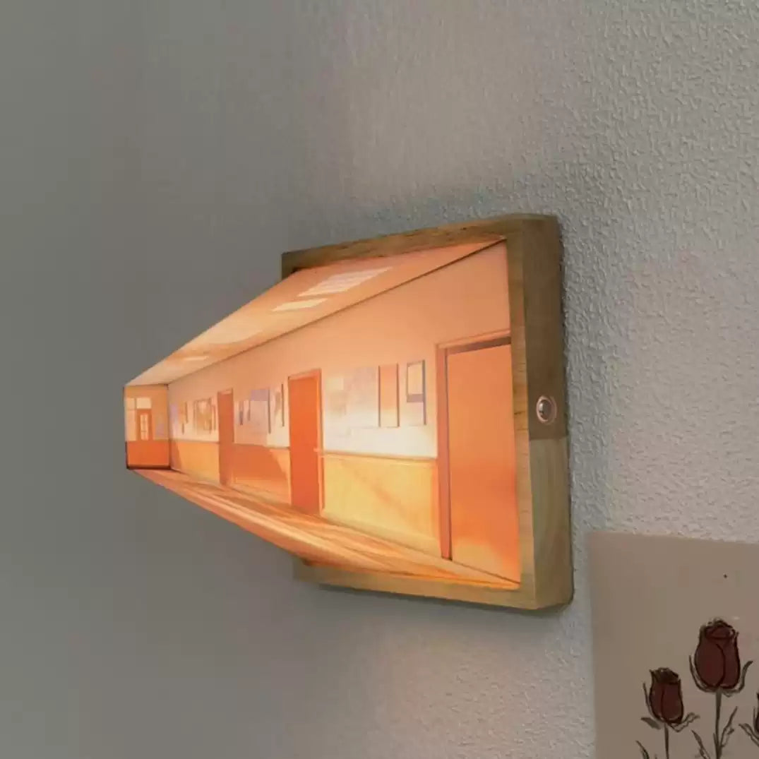 ArtGlow - 3D optisk illusion væglampe