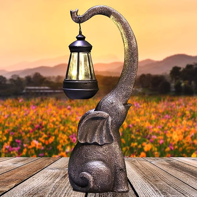 ElephantGlow - Finurlig solcellelampe