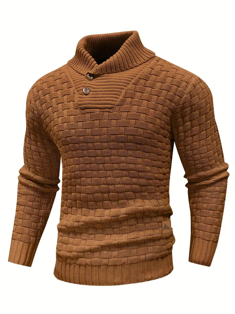 Kristian - Strikket trøje Blød, afslappet pullover