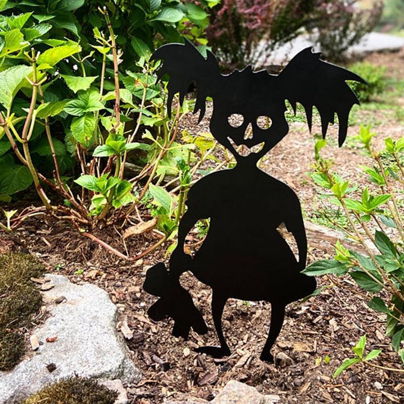 ScareSilhouette Uhyggelige Havedekorationer