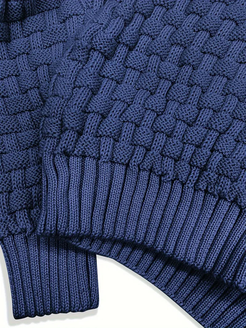 Kristian - Strikket trøje Blød, afslappet pullover