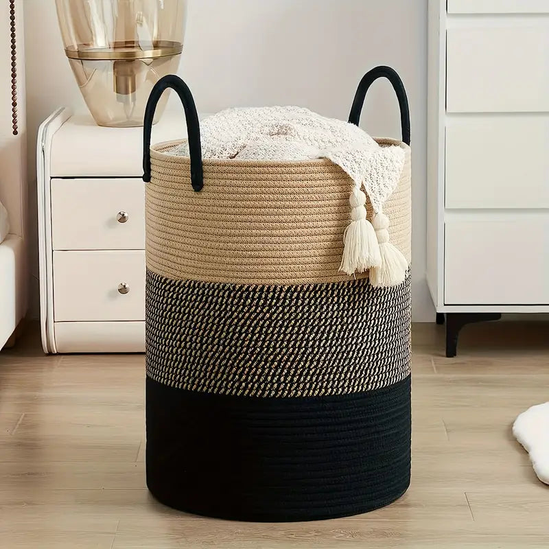 Miroa – Sammenklappelig Vasketøjskurv med Elegant Design og Ekstra Opbevaring