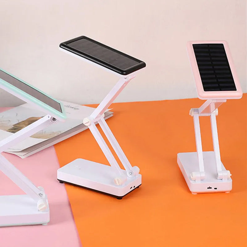 SolarFlex – Foldbar LED-lampe med Justerbar Lysstyrke og Solopladning