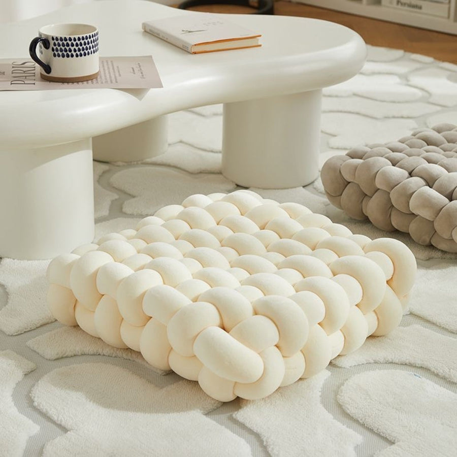 KnotEase - Comfort flettet pude