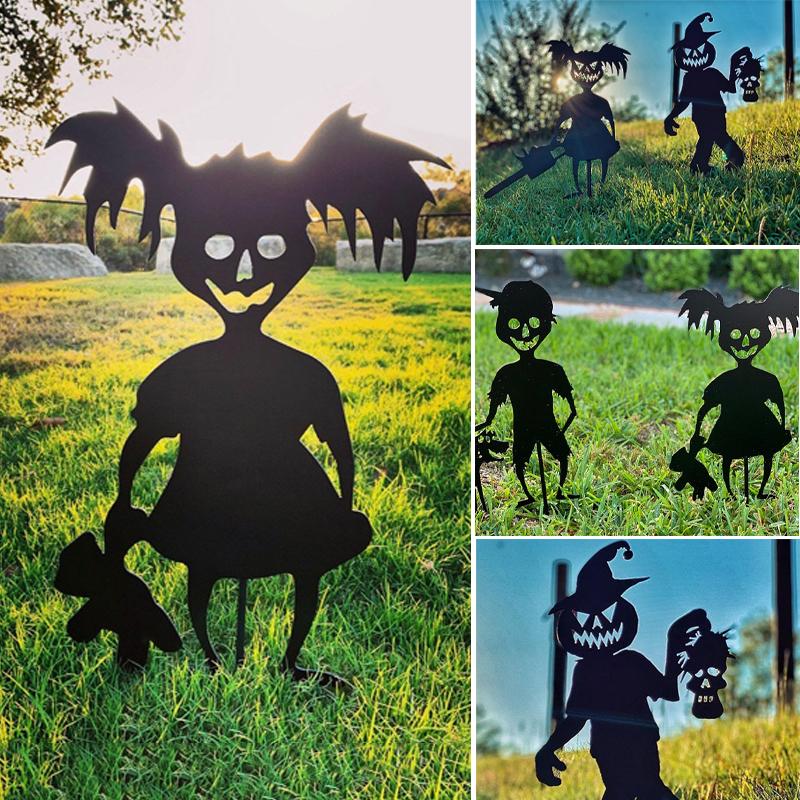 ScareSilhouette Uhyggelige Havedekorationer