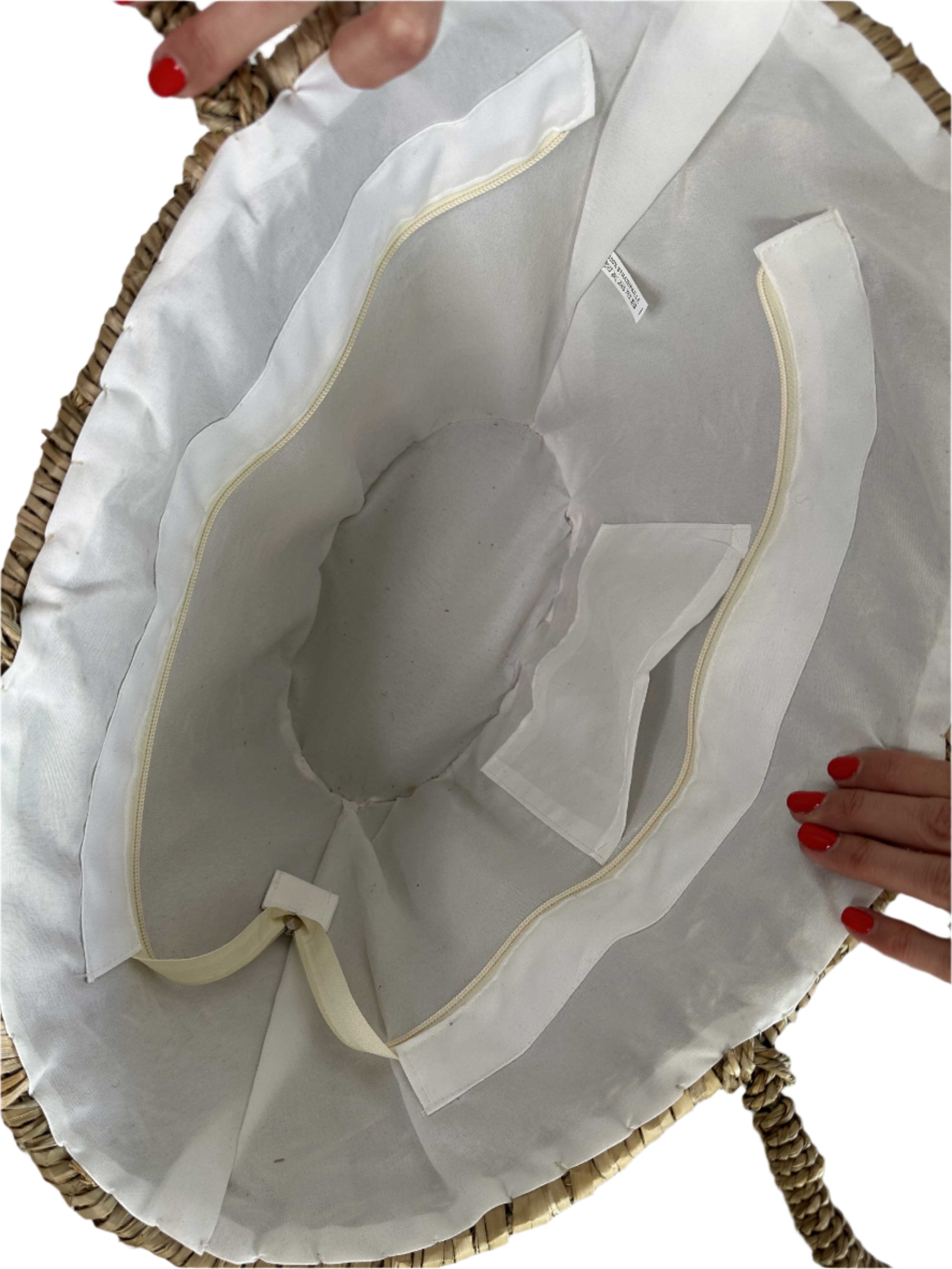 Florenda - Chic Raffia og Pailletter skuldertaske