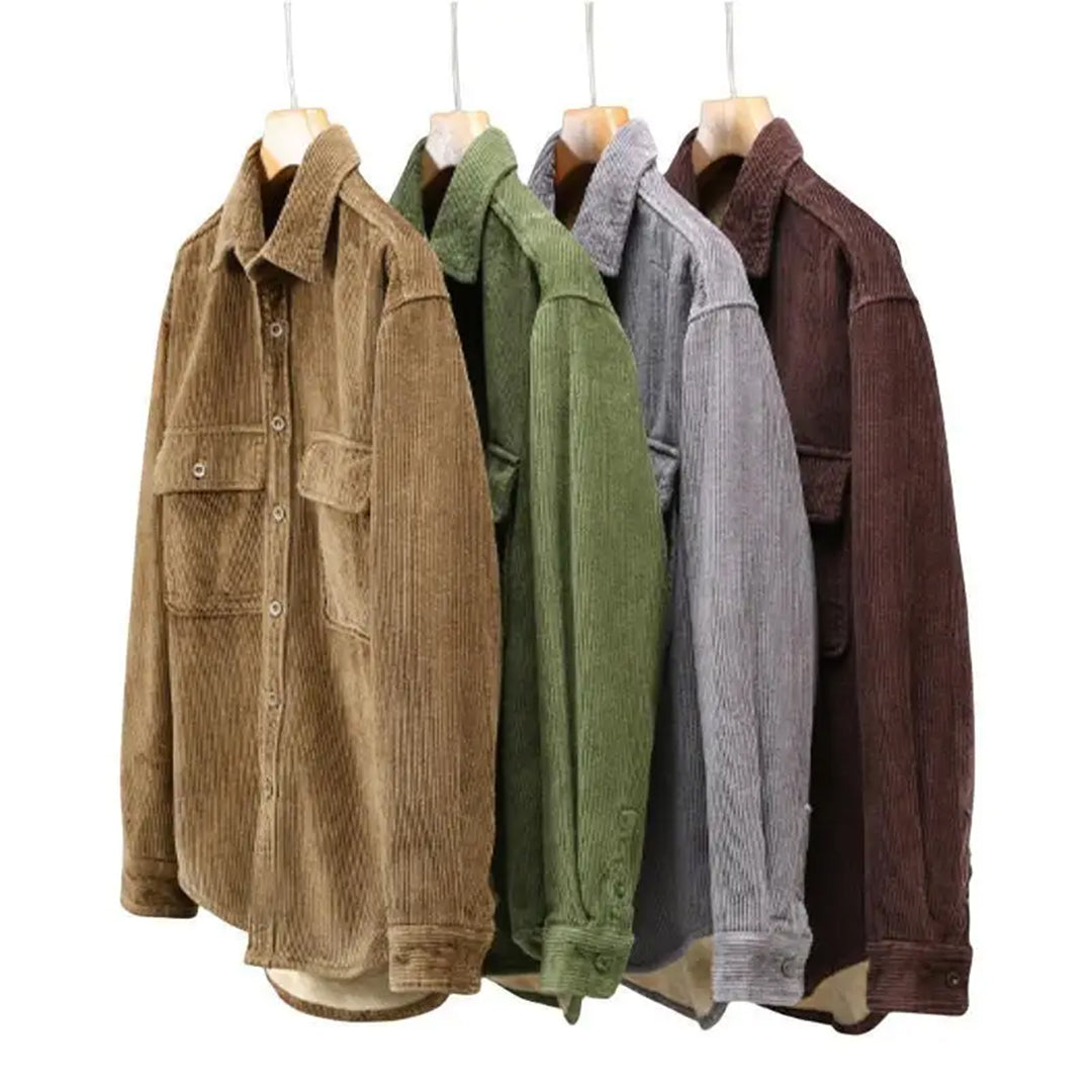 Noah Timeless Fleece-foret langærmet skjorte