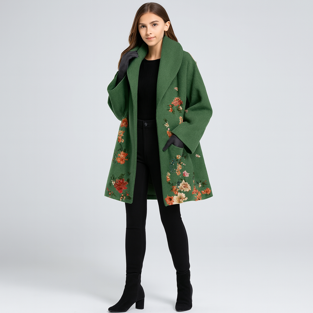 Alverra | Elegant Tweed-Blazer i Plusstørrelse