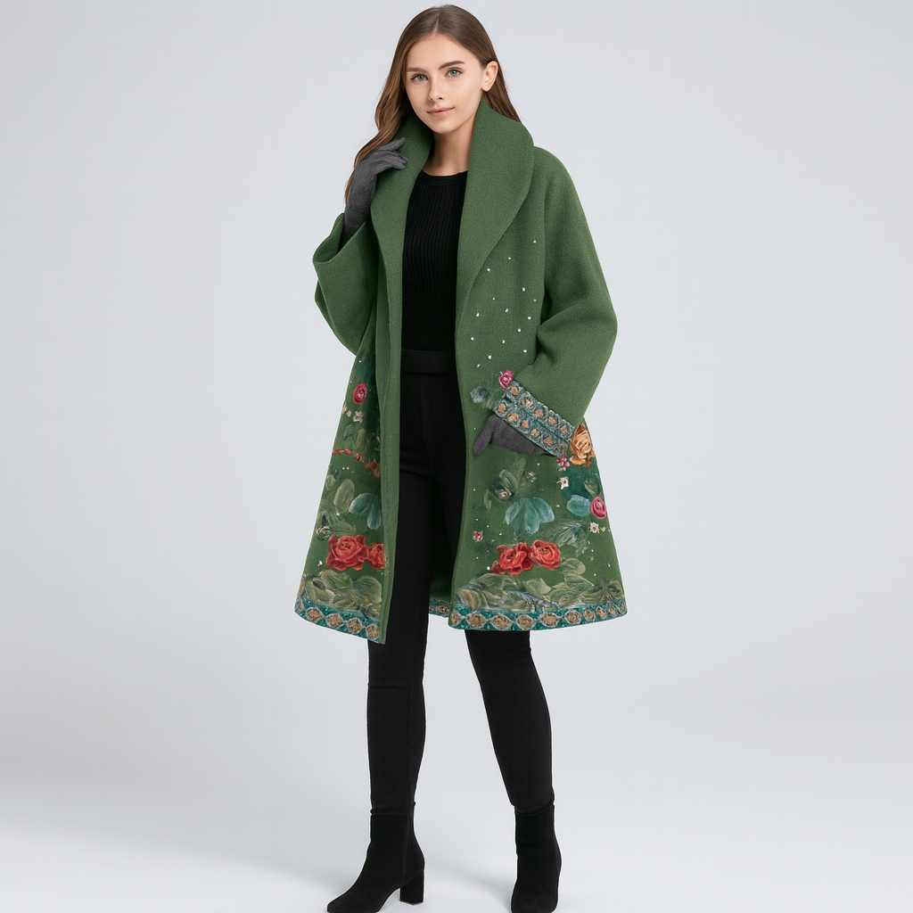 Alverra | Elegant Tweed-Blazer i Plusstørrelse