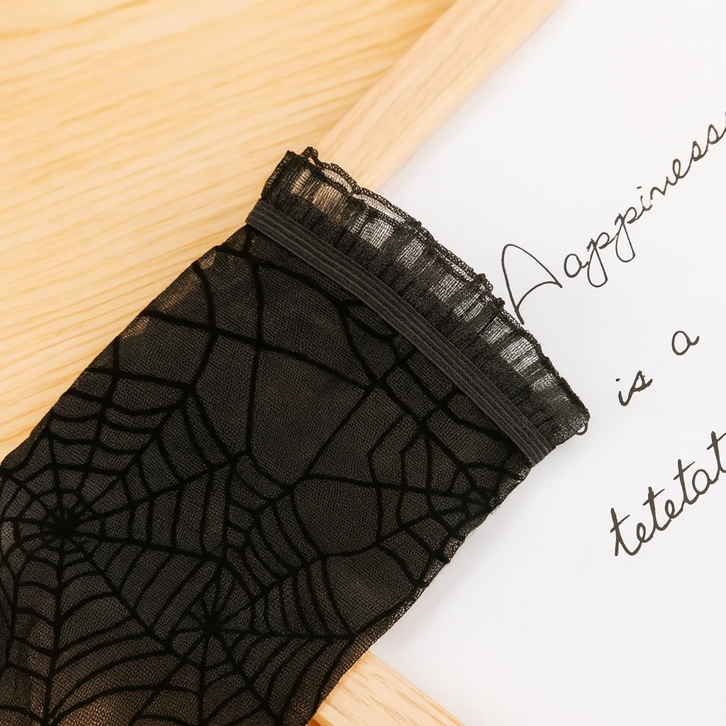Aracnia | Topshandsker med edderkoppemønster til Halloween