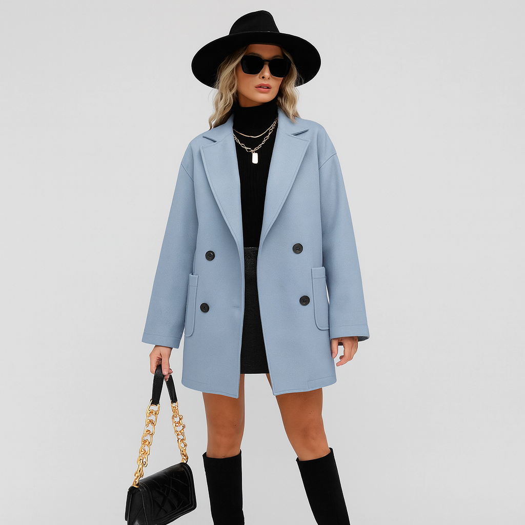 Ardenza | Klassisk trenchcoat lavet af uldblanding