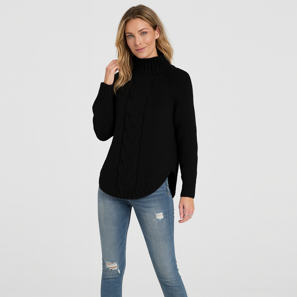 Barbara | Samt-Striktrøje