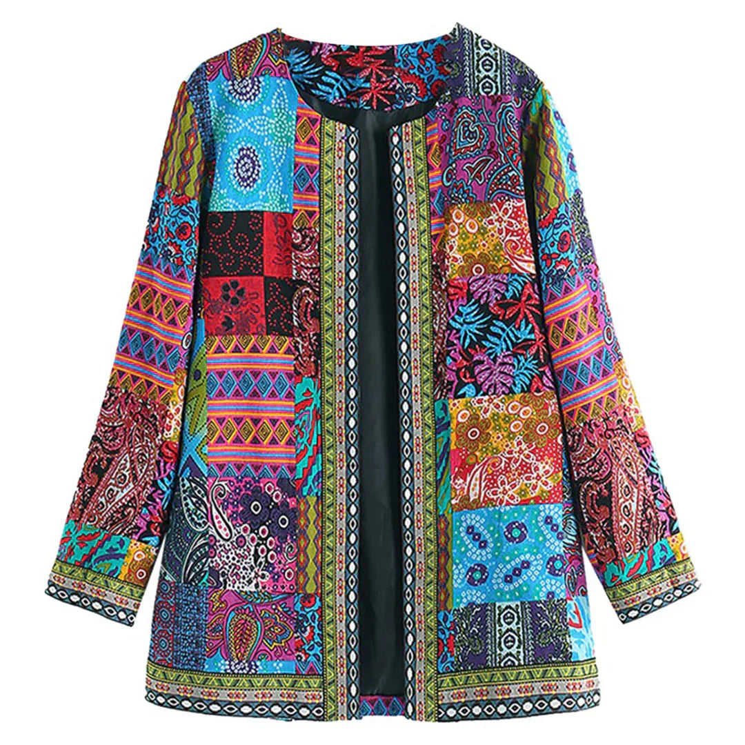 Alma – Klassisk Cardigan med Rund Halsudskæring og Åben Front