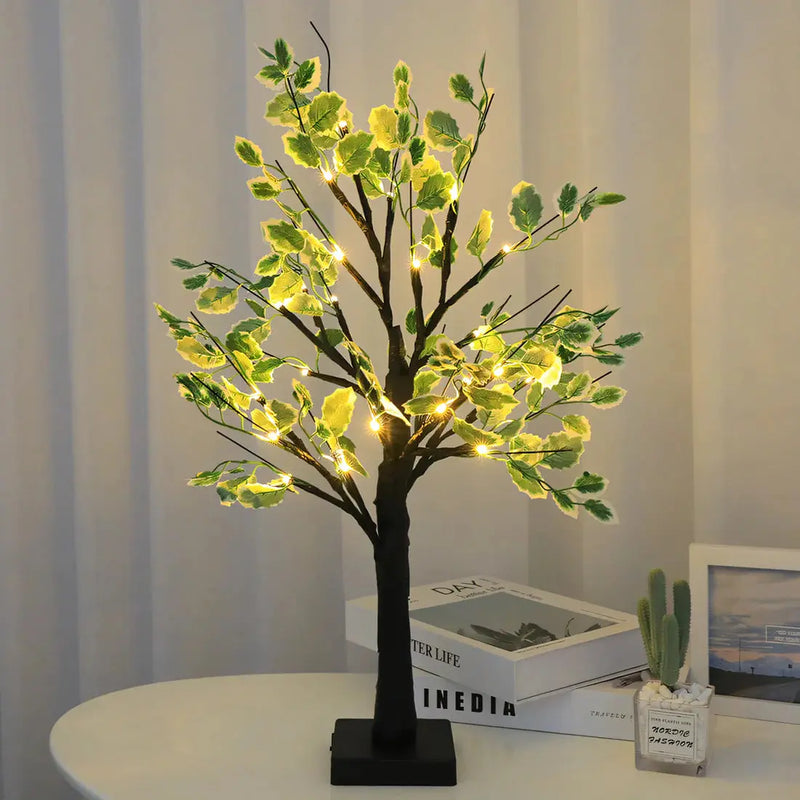 LeafLight - Unik trælampe