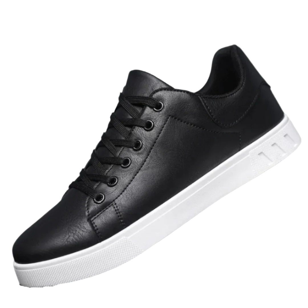Bruno – Klassiske Herresneakers med Snørebånd og Hvid Sål
