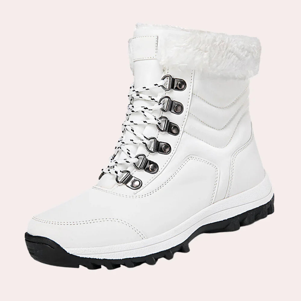 Luna Cozy Winter Boots med pelsfor og skridsikker sål