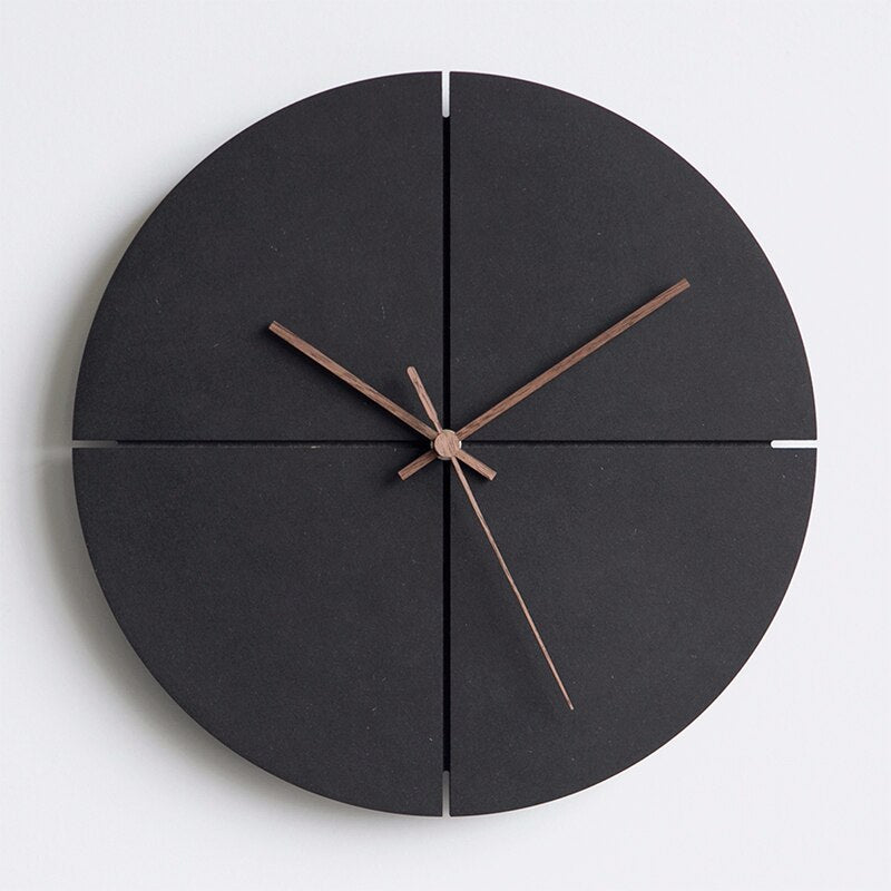 GeoTime – Moderne cirkel og firkantet vægur med unikt design