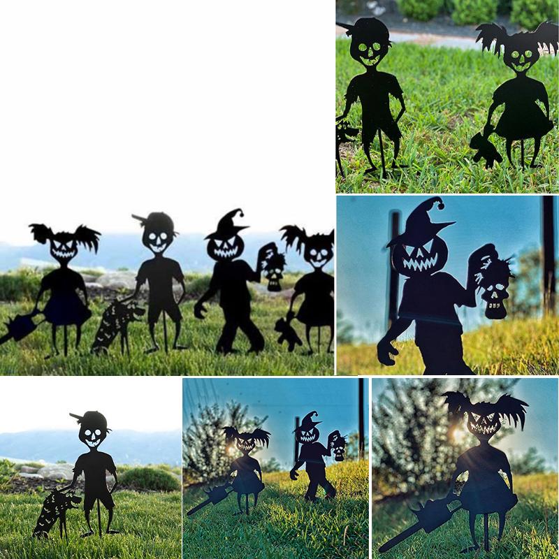 ScareSilhouette Uhyggelige Havedekorationer