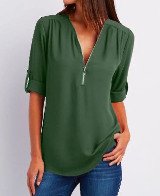 Sophie Charmerende Elegant Bluse