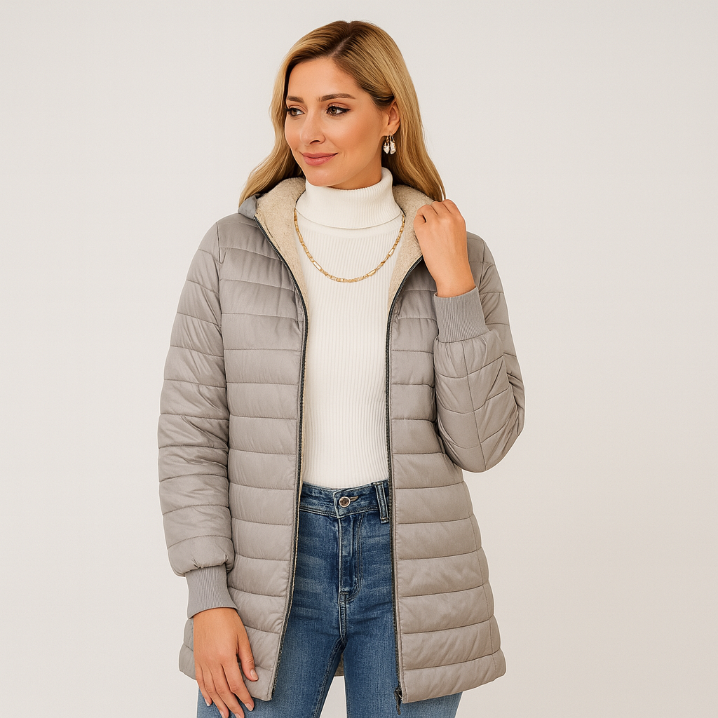 Veronica | Casual, stofforedt overtøj