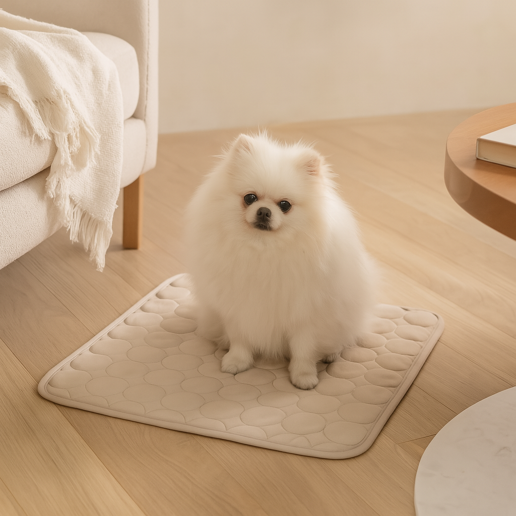 Innovativ kølemåtte til hunde (fire gange køleeffekt) – ChillComfort
