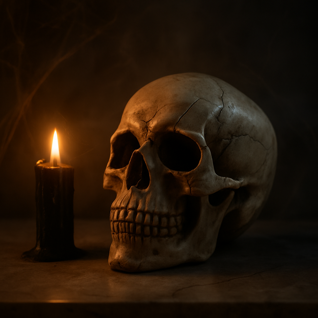 Halloween-hovedmodel – Livsstørrelse 7–9 tommer dekoration til hjemmet og fest