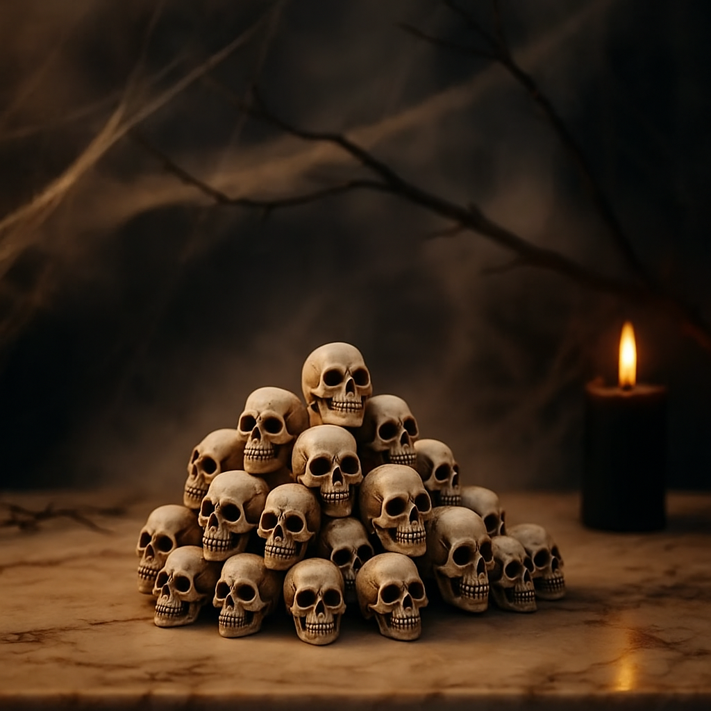 Mini-skulptursæt – 30/50/100 figurer til Halloween og havepynt