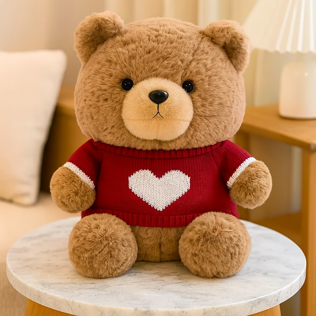 Kawaii bamse plys – blødt kæledyr til børn og voksne