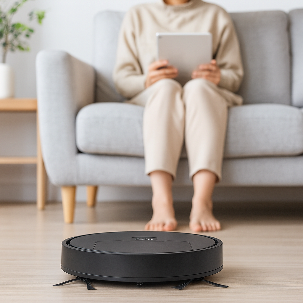 UltraSweep - 3-i-1 intelligent robotstøvsuger med trådløs våd- og tørmopning