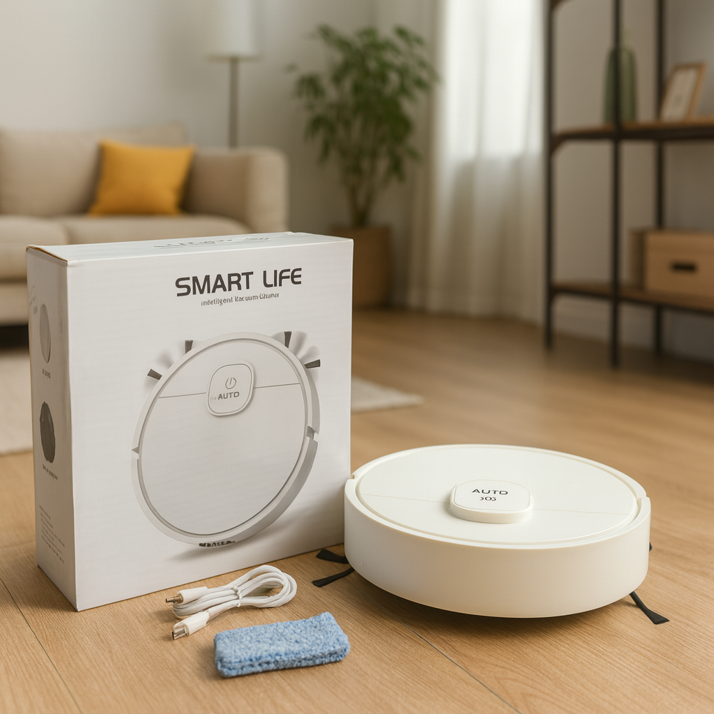 UltraSweep - 3-i-1 intelligent robotstøvsuger med trådløs våd- og tørmopning