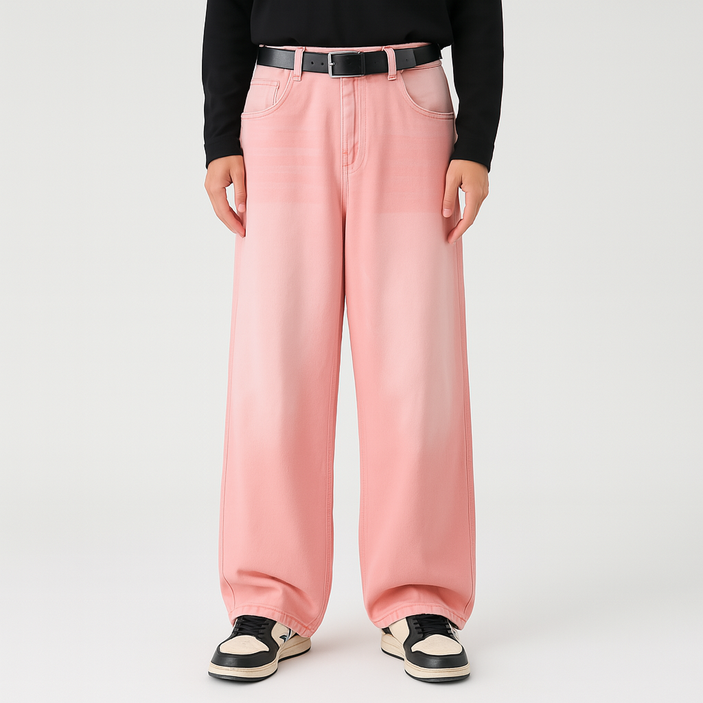4Legend – Herre Flare Jeans – Uformel Streetstyle, lommer, moden udseende