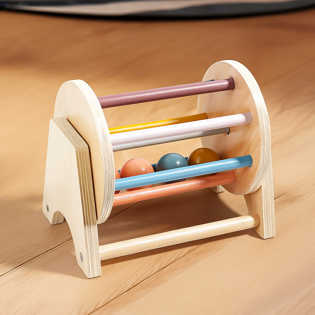 Holztromme — Tidliglægningsinstrument for små børn fra 0–3 år
