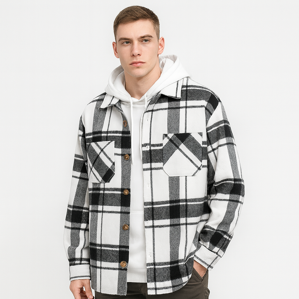Grayson Herre Habitjakke – Den Klassiske Streetwear-Jakke med Revers