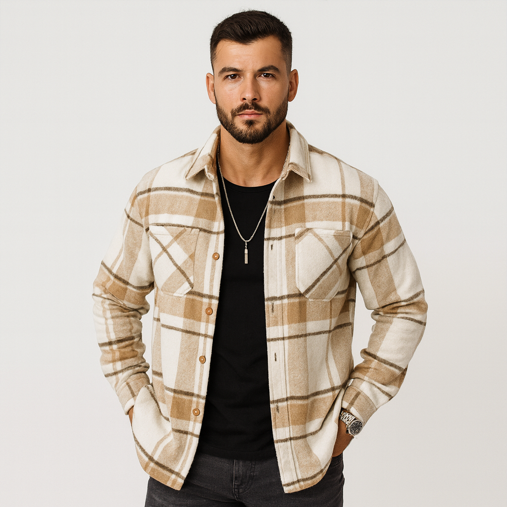 Grayson Herre Habitjakke – Den Klassiske Streetwear-Jakke med Revers
