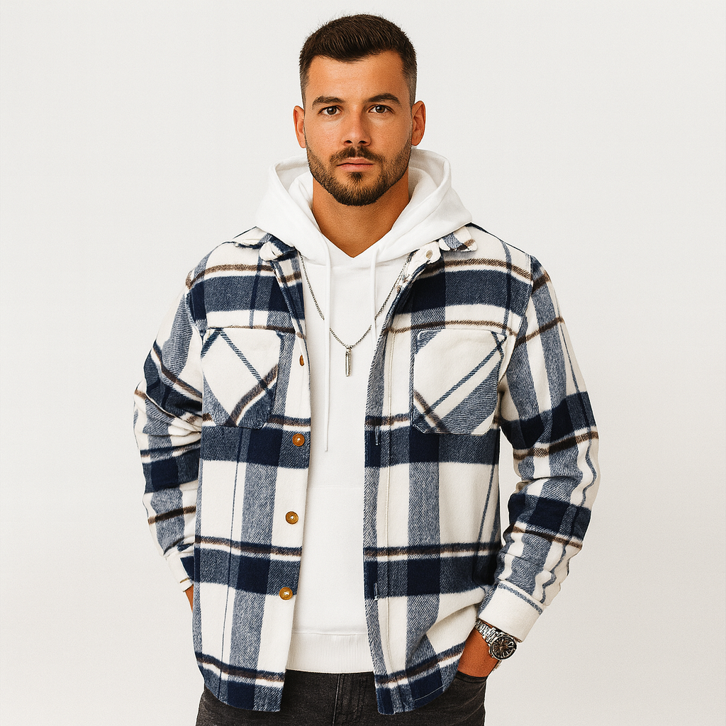 Grayson Herre Habitjakke – Den Klassiske Streetwear-Jakke med Revers
