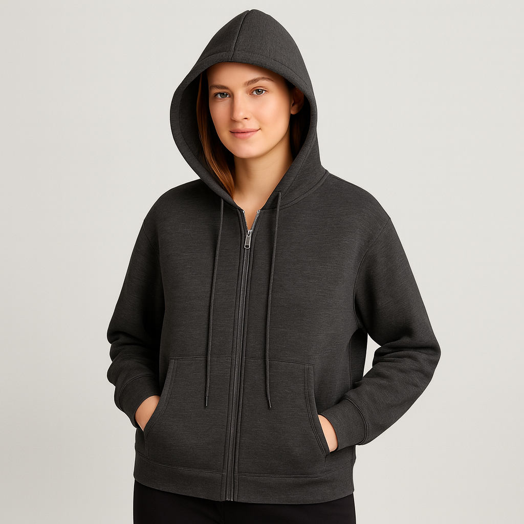 Vivienne elegant uldfrakke – dame vinter trenchcoat