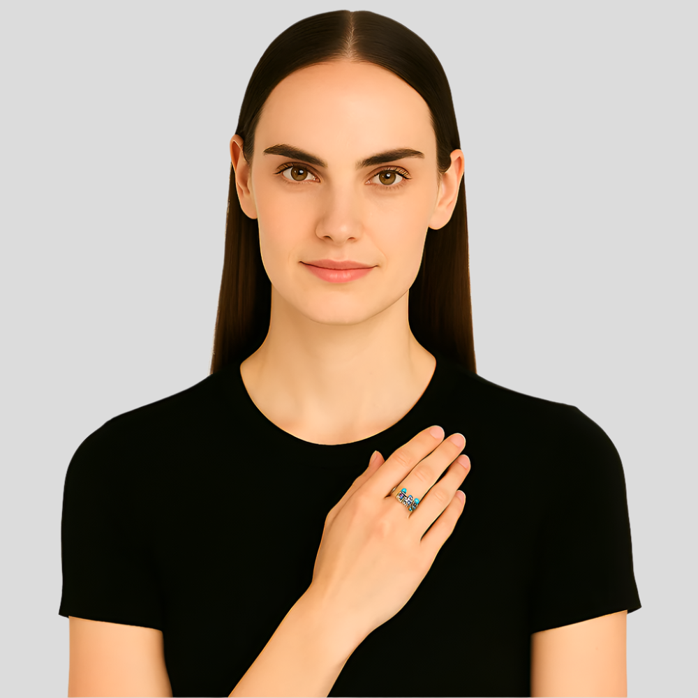 Nikoline - Tidløs inspireret ring med elegant håndværk og diskret ynde