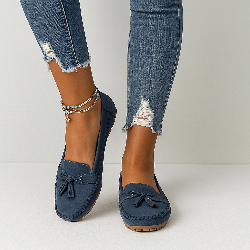 Olivia - Ubesværede slip-on loafers med tidløs charme, der blander elegance og hverdagsleje