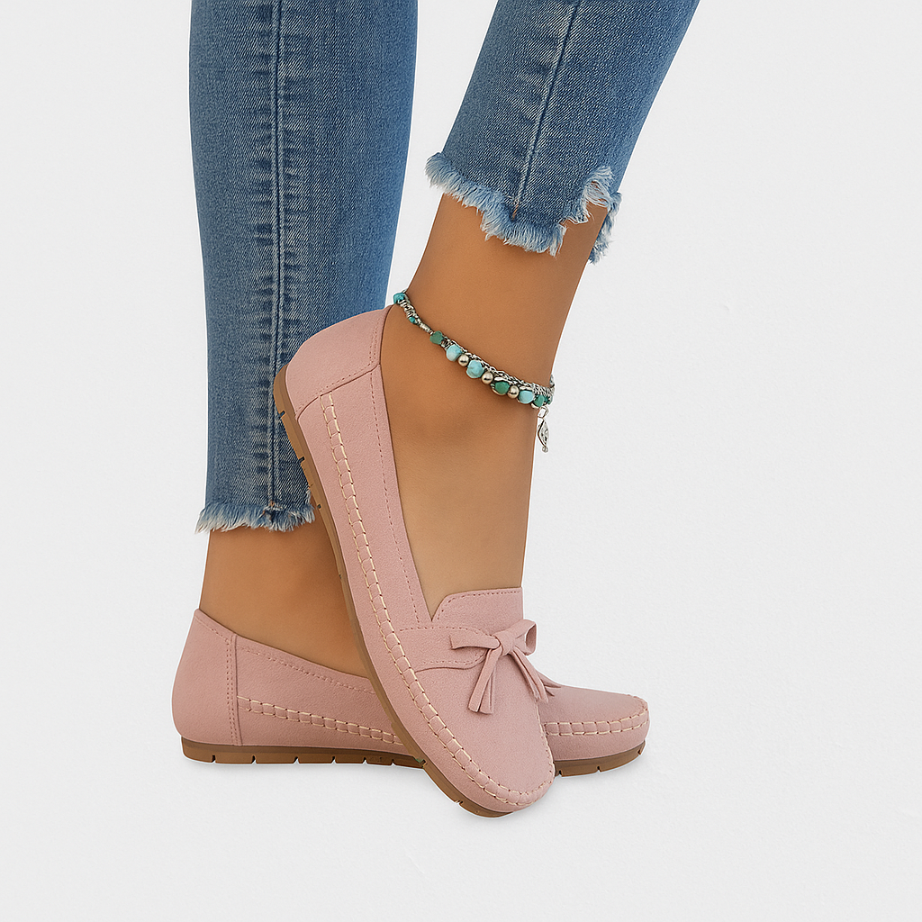 Olivia - Ubesværede slip-on loafers med tidløs charme, der blander elegance og hverdagsleje