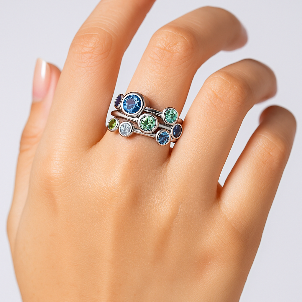 Nikoline - Tidløs inspireret ring med elegant håndværk og diskret ynde
