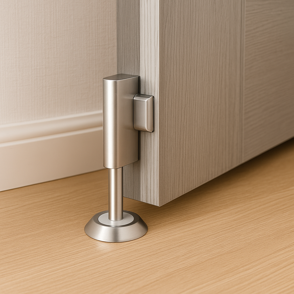 StilStop - Elegant Magnetisk Dørstopper i Moderne Finish