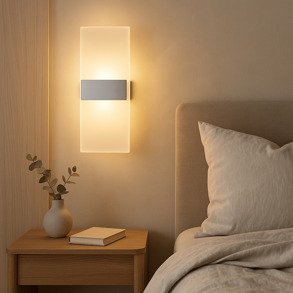 LumaTap – LED-væglampe med USB-tilslutning og Sensorstyring