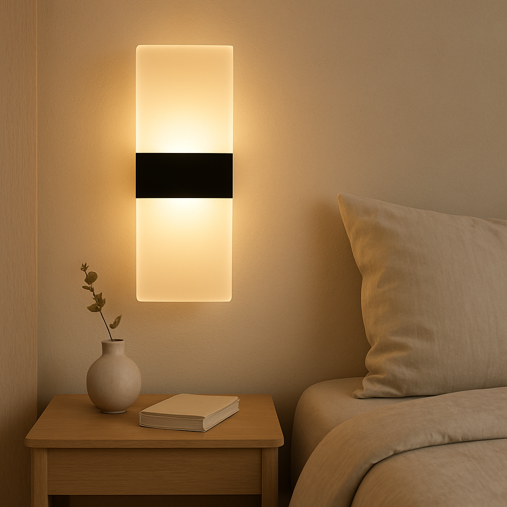 LumaTap – LED-væglampe med USB-tilslutning og Sensorstyring