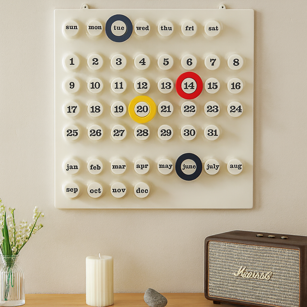 ChronoRing | Tidsløs vægkalender