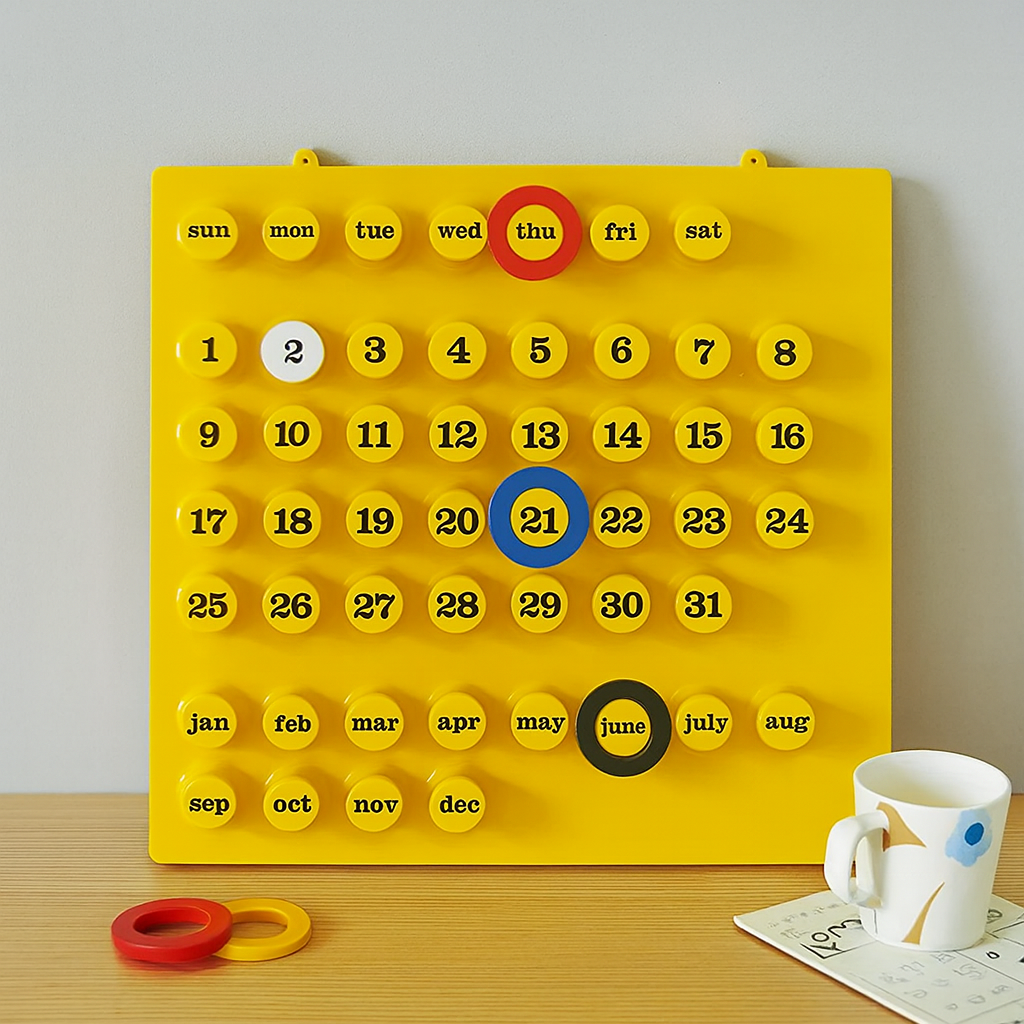 ChronoRing | Tidsløs vægkalender