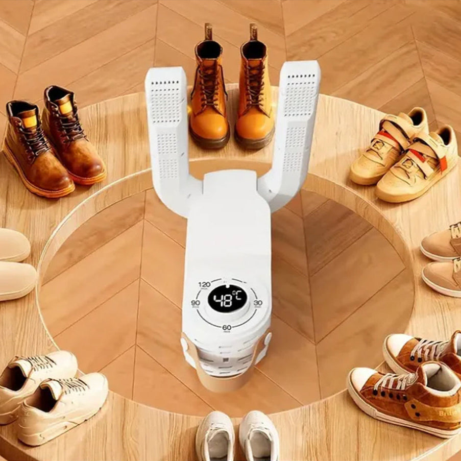 ThermoShoe – Kompakt Elektrisk Sko- og Støvletørrer til Effektiv Fugtkontrol
