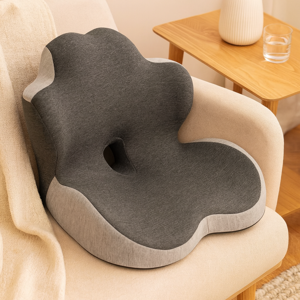 ComfyRest | Ergonomisk sækkestol med indbygget ryglæn